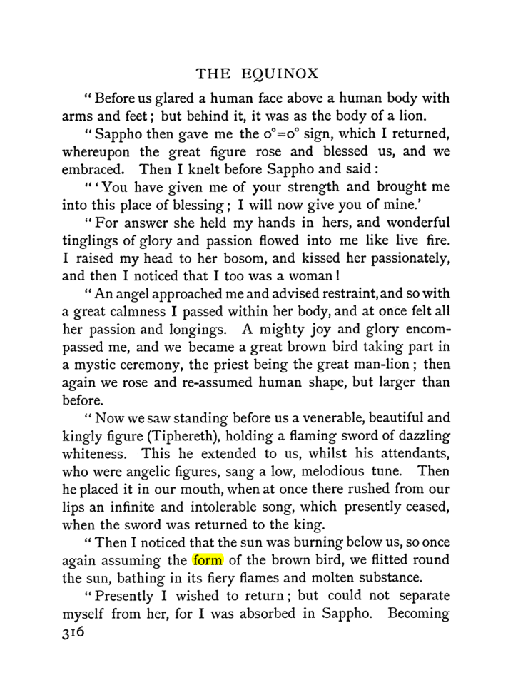 Original scan of The Equinox (Volume I, Number II), PDF page 324