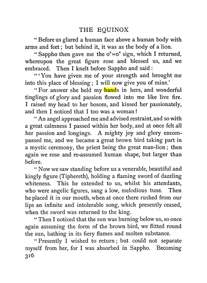 Original scan of The Equinox (Volume I, Number II), PDF page 324