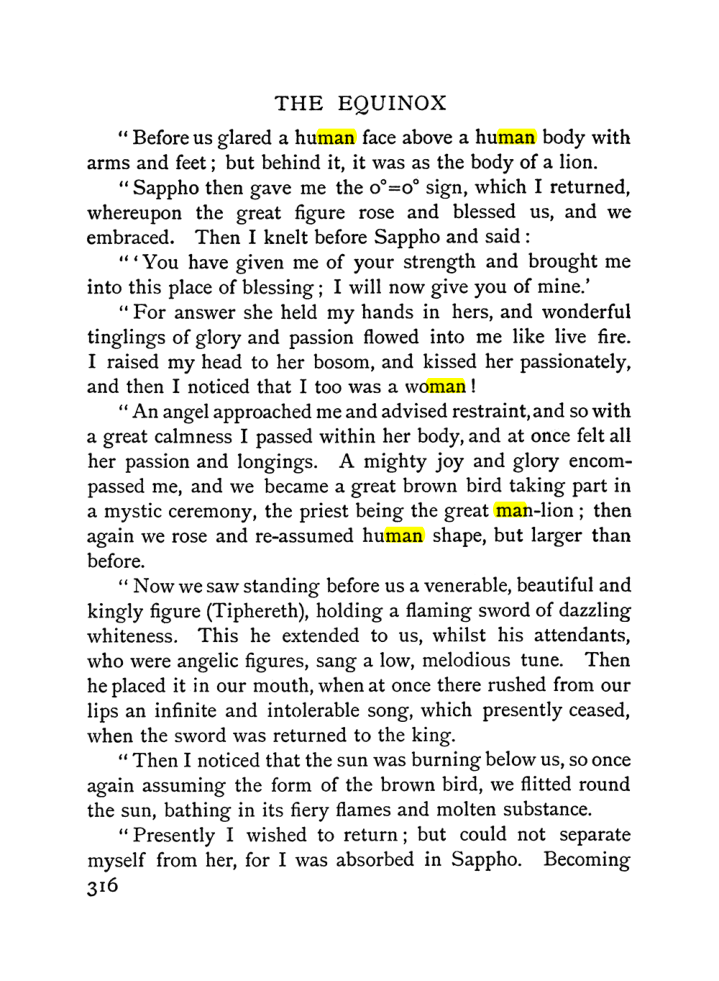 Original scan of The Equinox (Volume I, Number II), PDF page 324