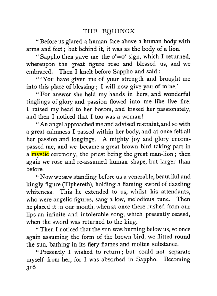 Original scan of The Equinox (Volume I, Number II), PDF page 324
