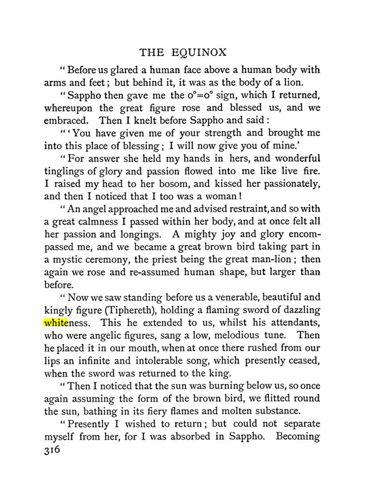 Original scan of The Equinox (Volume I, Number II), PDF page 324