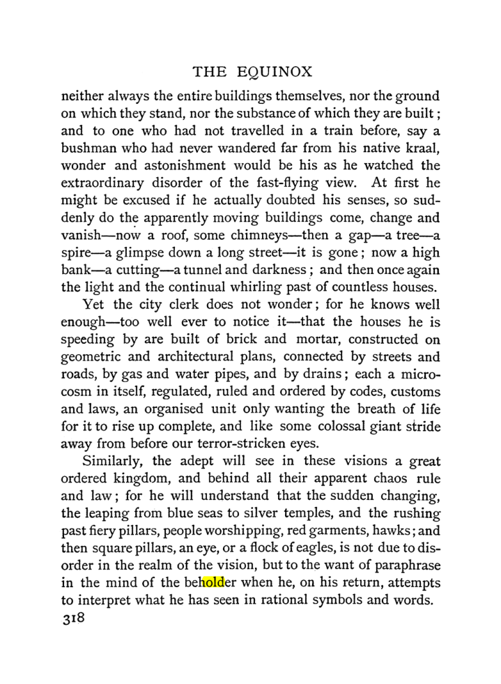 Original scan of The Equinox (Volume I, Number II), PDF page 326