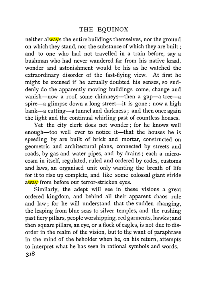 Original scan of The Equinox (Volume I, Number II), PDF page 326