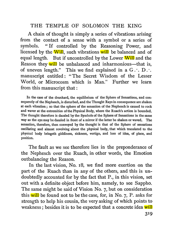 Original scan of The Equinox (Volume I, Number II), PDF page 327