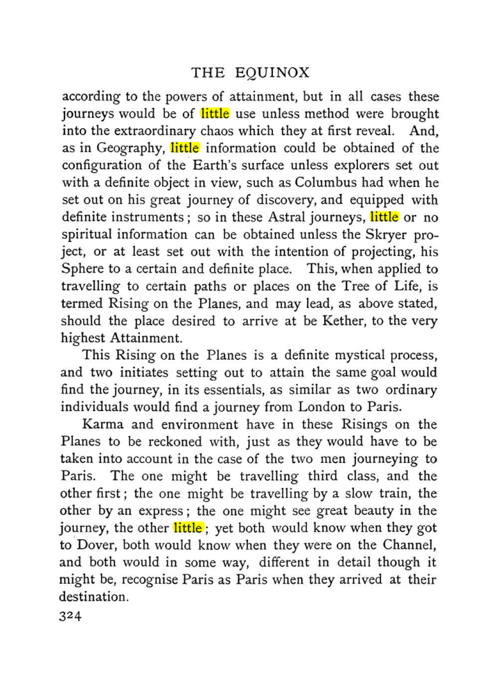Original scan of The Equinox (Volume I, Number II), PDF page 332