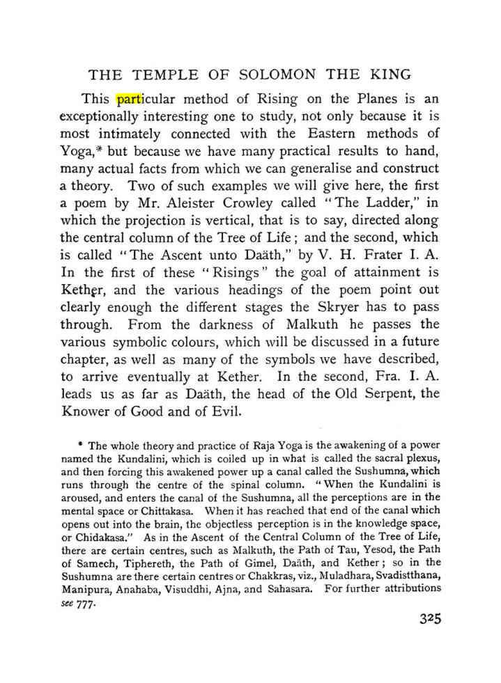 Original scan of The Equinox (Volume I, Number II), PDF page 333