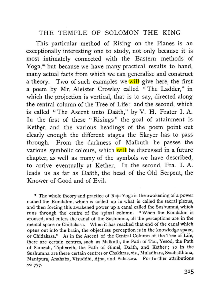 Original scan of The Equinox (Volume I, Number II), PDF page 333