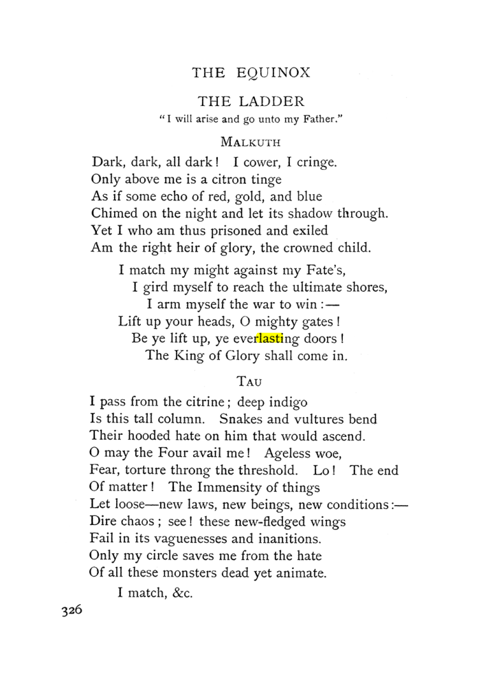 Original scan of The Equinox (Volume I, Number II), PDF page 334
