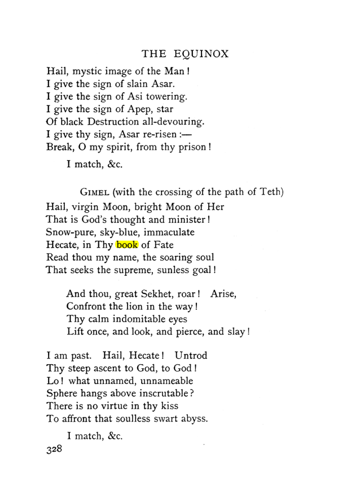 Original scan of The Equinox (Volume I, Number II), PDF page 336