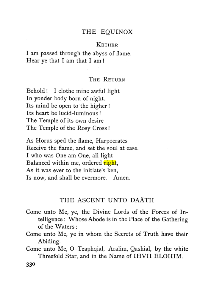 Original scan of The Equinox (Volume I, Number II), PDF page 338