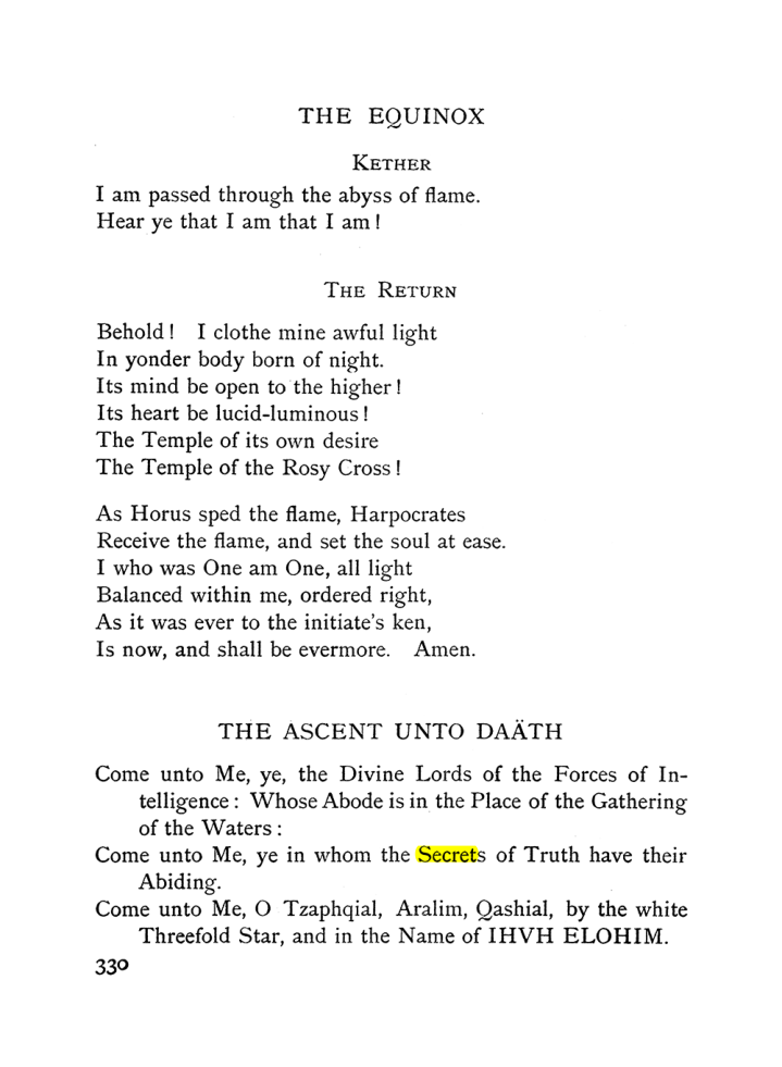 Original scan of The Equinox (Volume I, Number II), PDF page 338