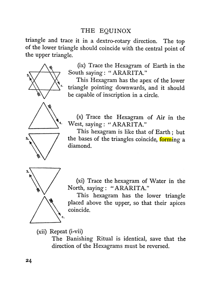 Original scan of The Equinox (Volume I, Number II), PDF page 34