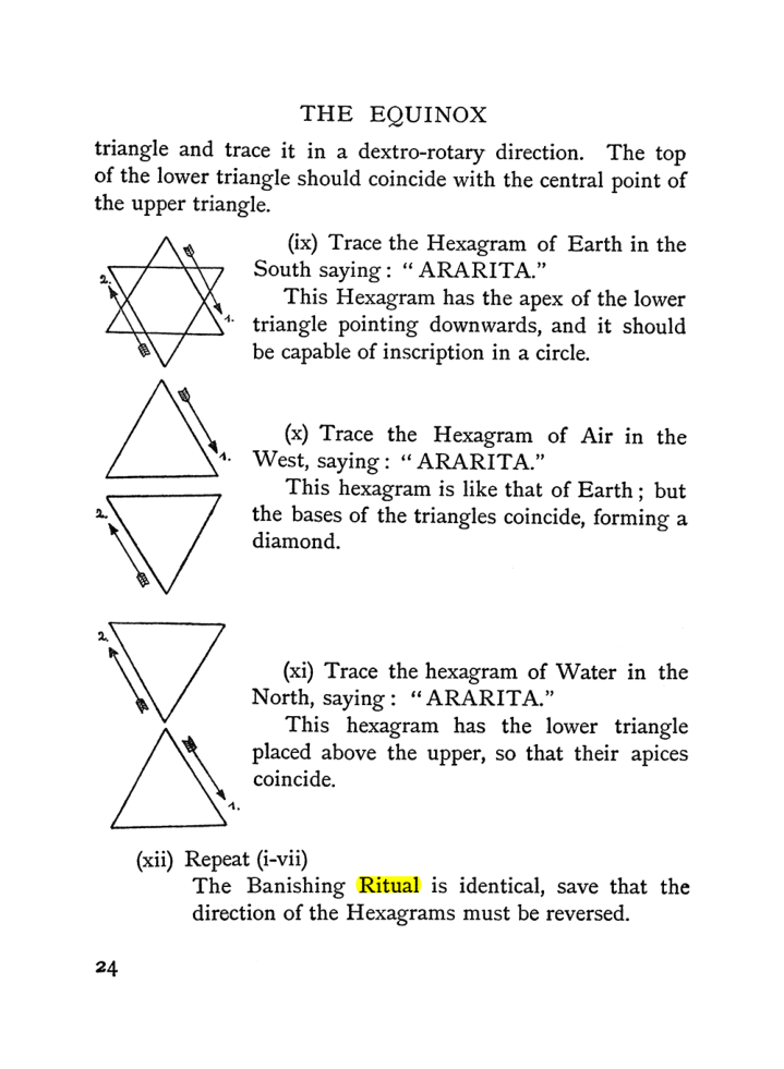 Original scan of The Equinox (Volume I, Number II), PDF page 34