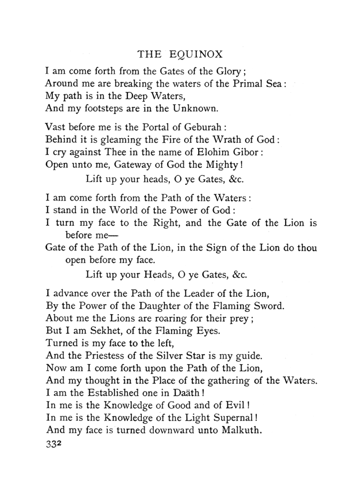 Original scan of The Equinox (Volume I, Number II), PDF page 340