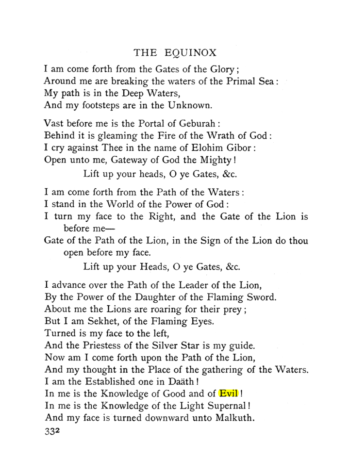 Original scan of The Equinox (Volume I, Number II), PDF page 340