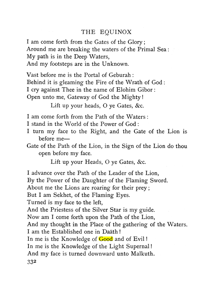 Original scan of The Equinox (Volume I, Number II), PDF page 340