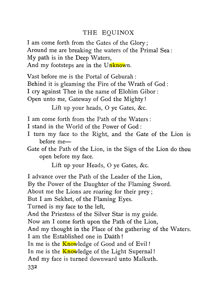 Original scan of The Equinox (Volume I, Number II), PDF page 340