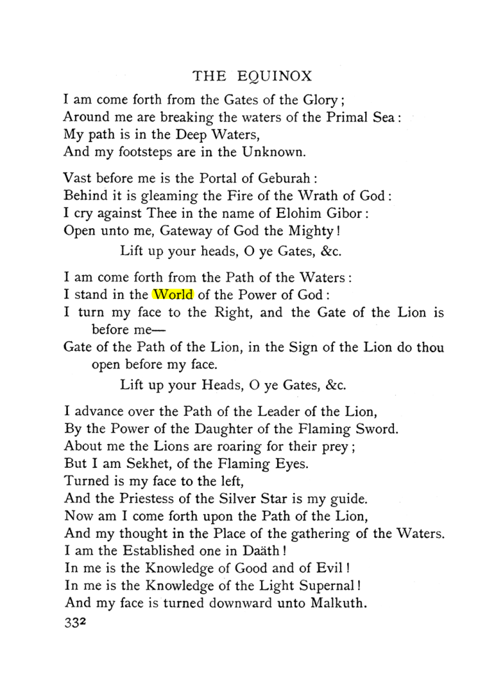 Original scan of The Equinox (Volume I, Number II), PDF page 340