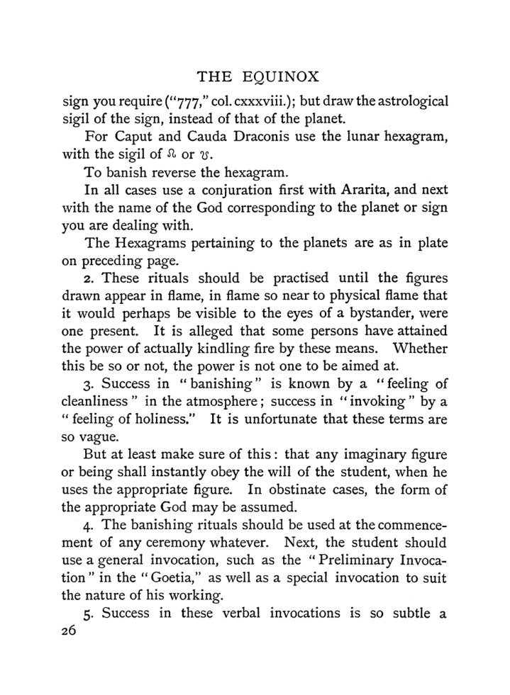 Original scan of The Equinox (Volume I, Number II), PDF page 36