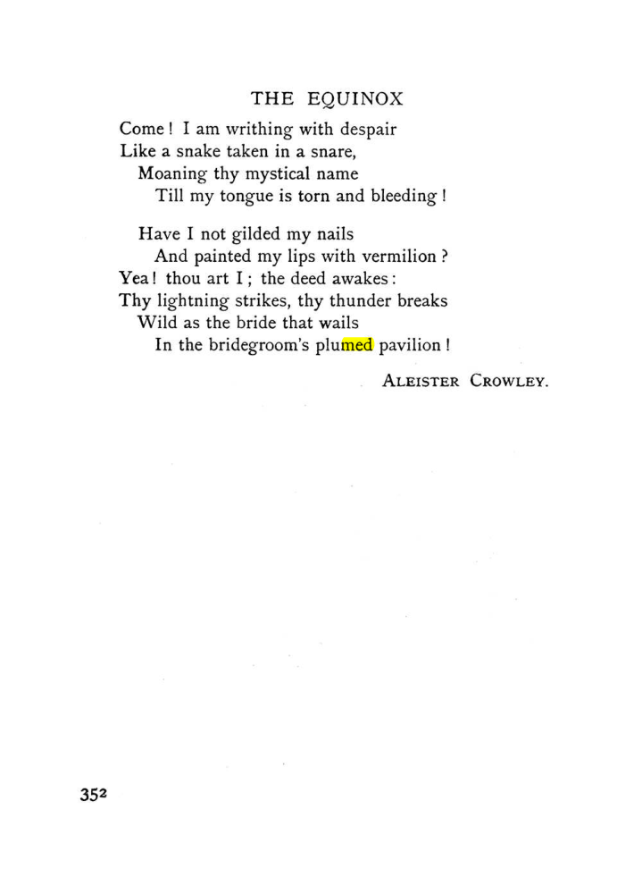 Original scan of The Equinox (Volume I, Number II), PDF page 360