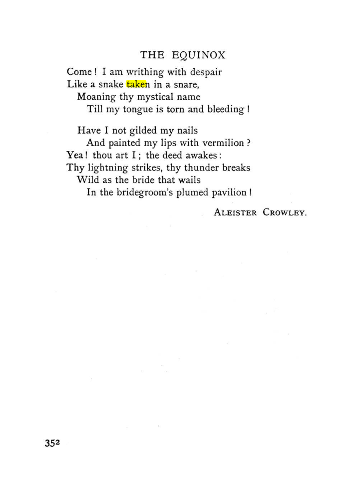 Original scan of The Equinox (Volume I, Number II), PDF page 360