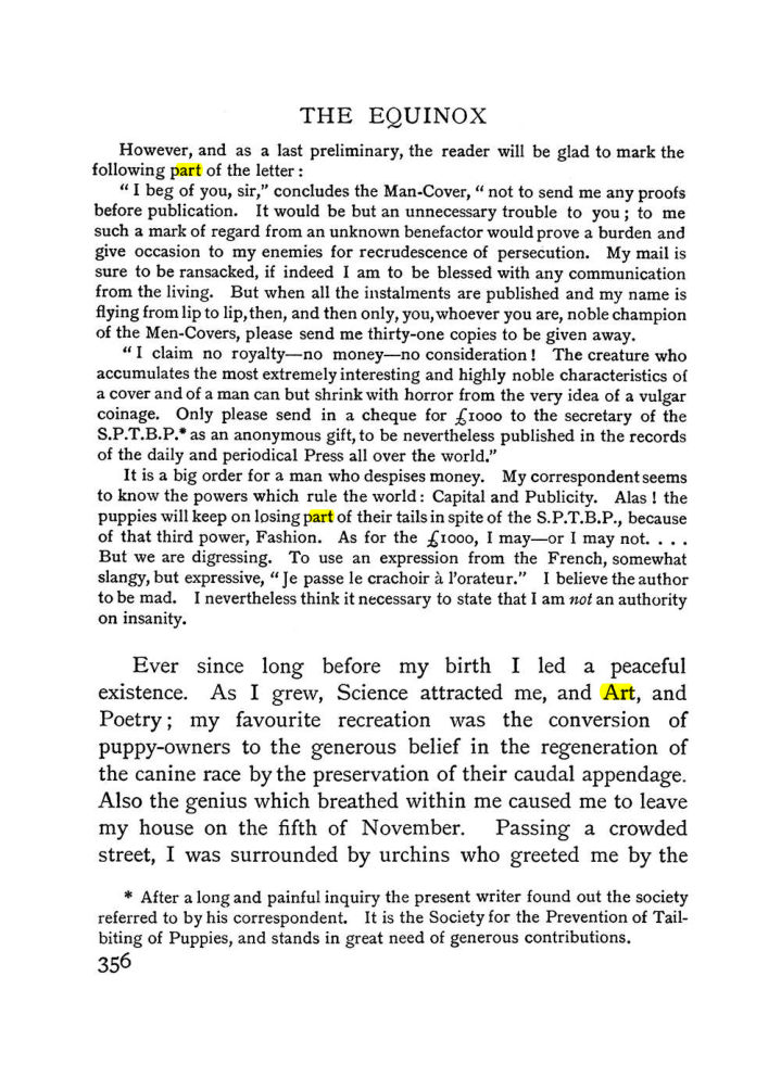Original scan of The Equinox (Volume I, Number II), PDF page 364