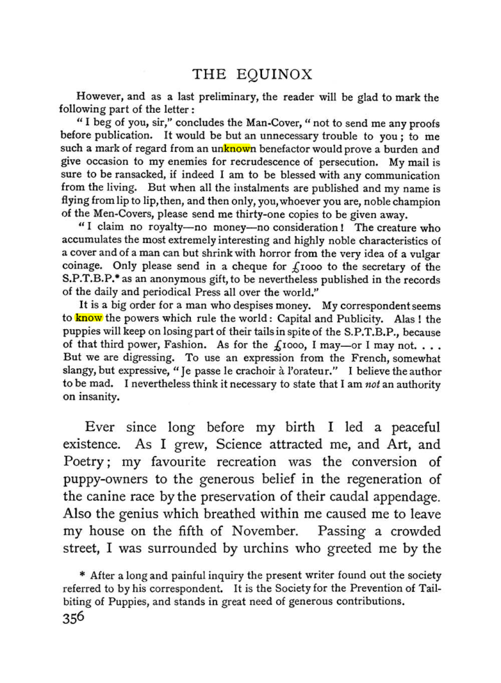 Original scan of The Equinox (Volume I, Number II), PDF page 364
