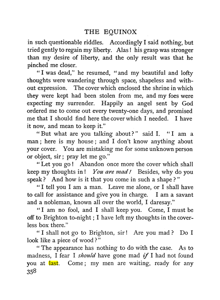 Original scan of The Equinox (Volume I, Number II), PDF page 366