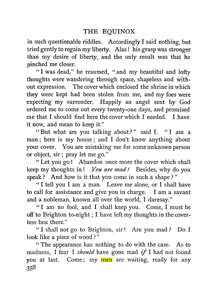 Original scan of The Equinox (Volume I, Number II), PDF page 366