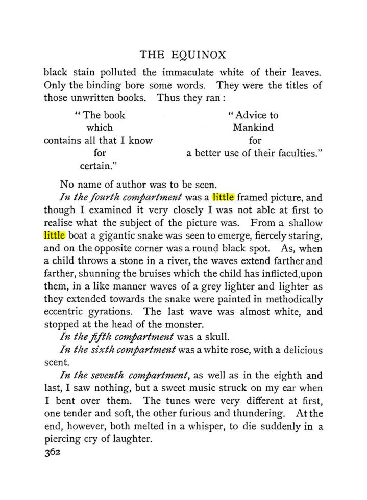 Original scan of The Equinox (Volume I, Number II), PDF page 370