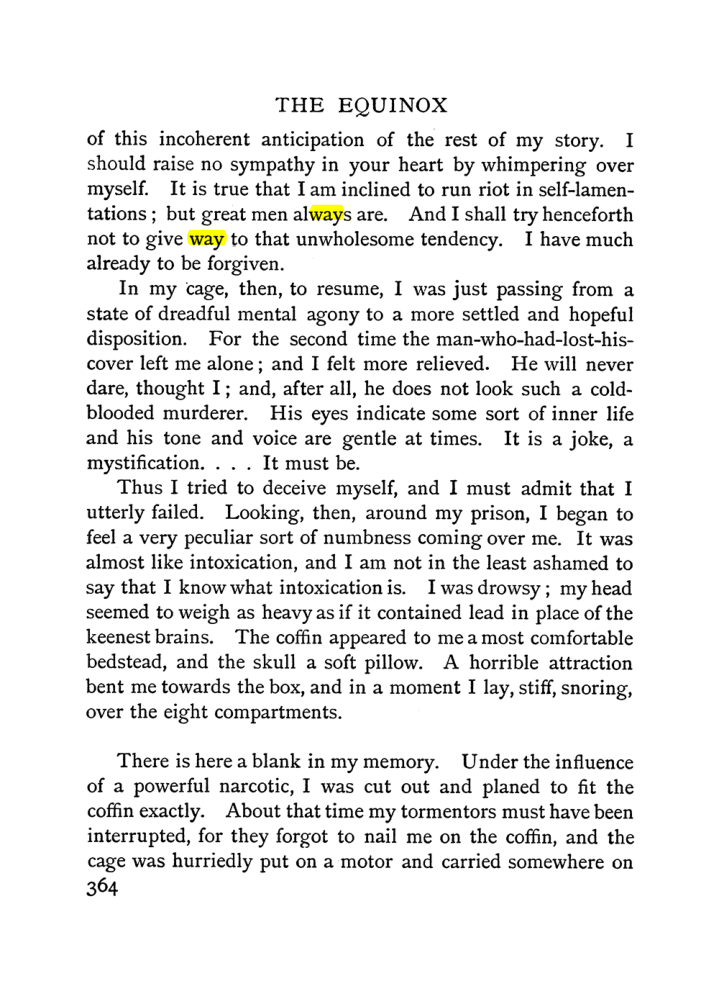 Original scan of The Equinox (Volume I, Number II), PDF page 372