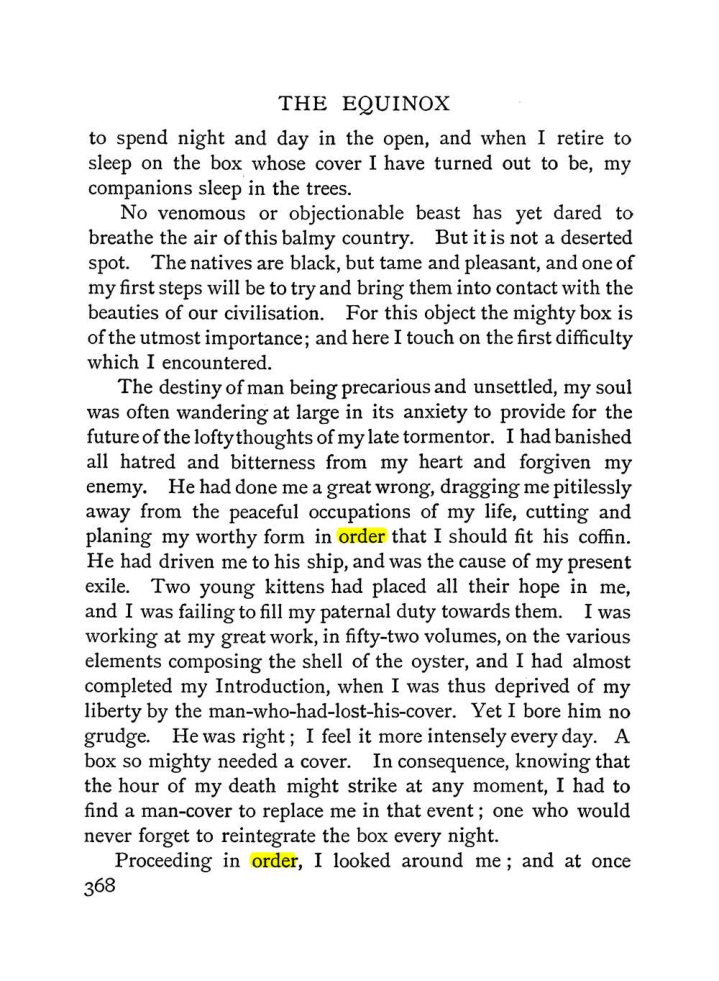 Original scan of The Equinox (Volume I, Number II), PDF page 376