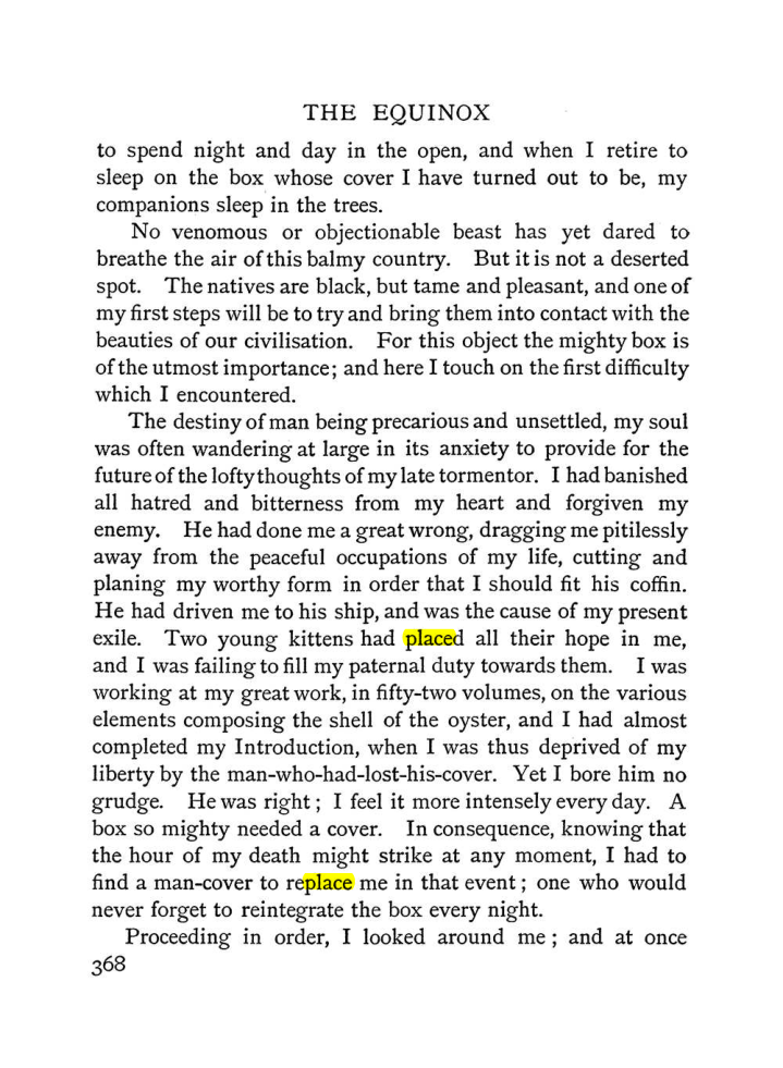 Original scan of The Equinox (Volume I, Number II), PDF page 376