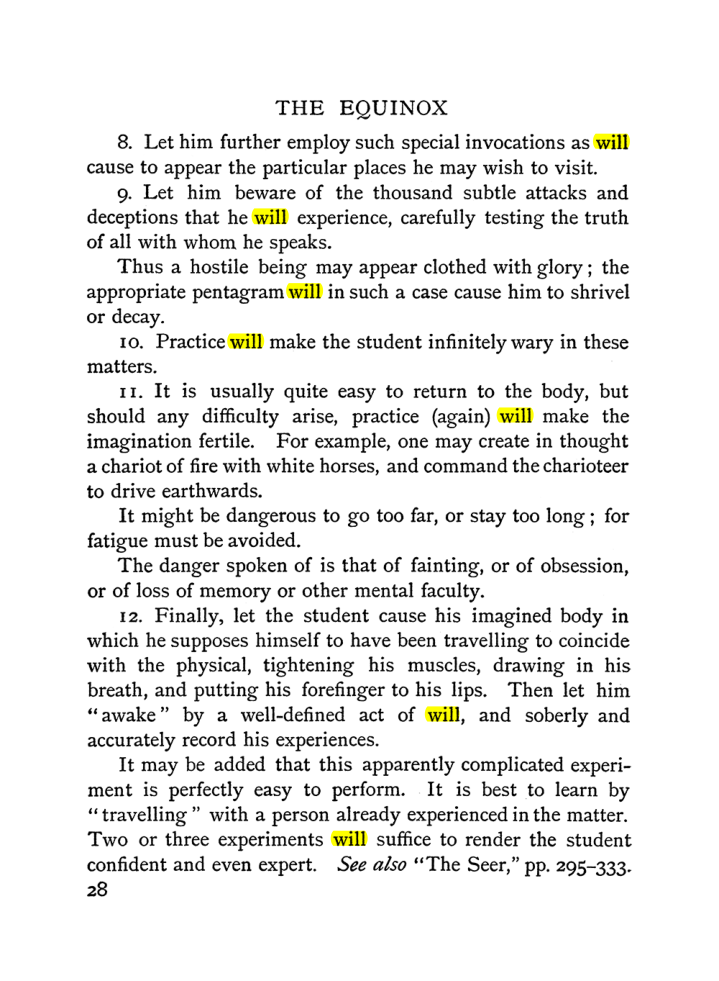 Original scan of The Equinox (Volume I, Number II), PDF page 38