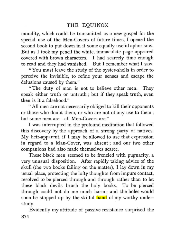 Original scan of The Equinox (Volume I, Number II), PDF page 382