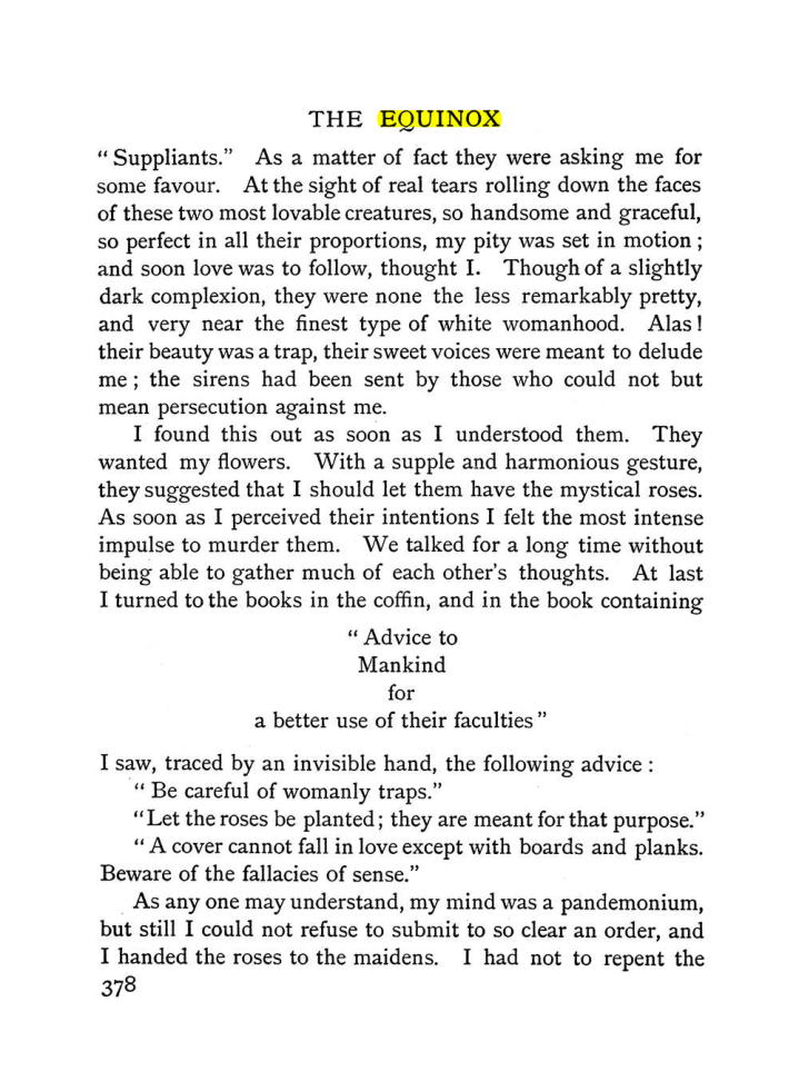 Original scan of The Equinox (Volume I, Number II), PDF page 386