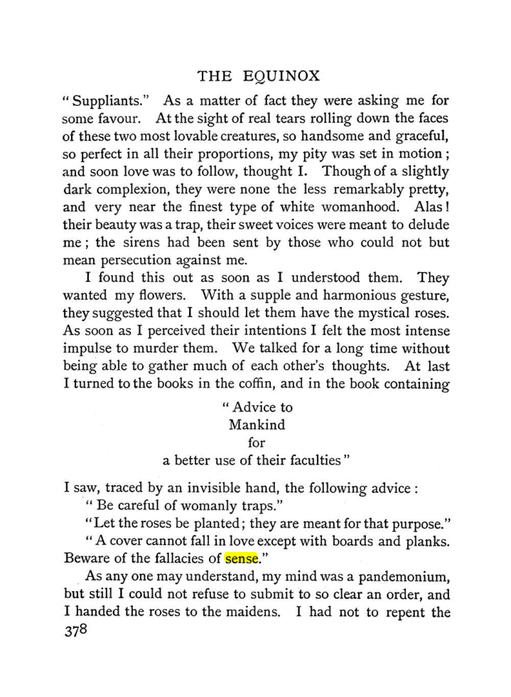 Original scan of The Equinox (Volume I, Number II), PDF page 386