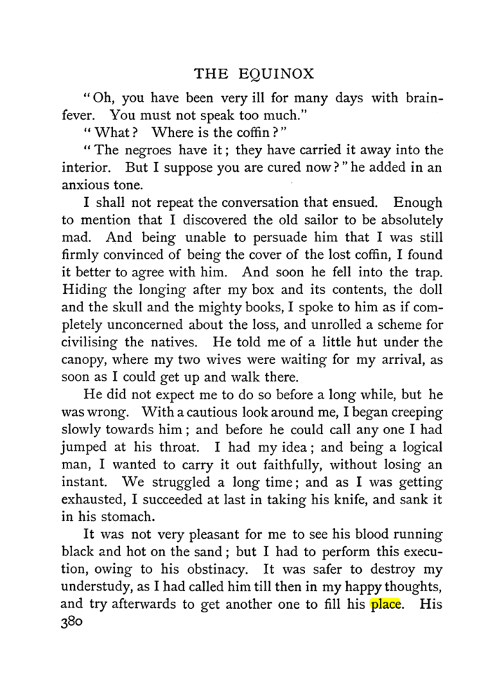 Original scan of The Equinox (Volume I, Number II), PDF page 388