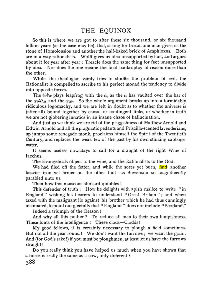 Original scan of The Equinox (Volume I, Number II), PDF page 396