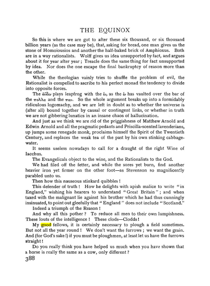 Original scan of The Equinox (Volume I, Number II), PDF page 396
