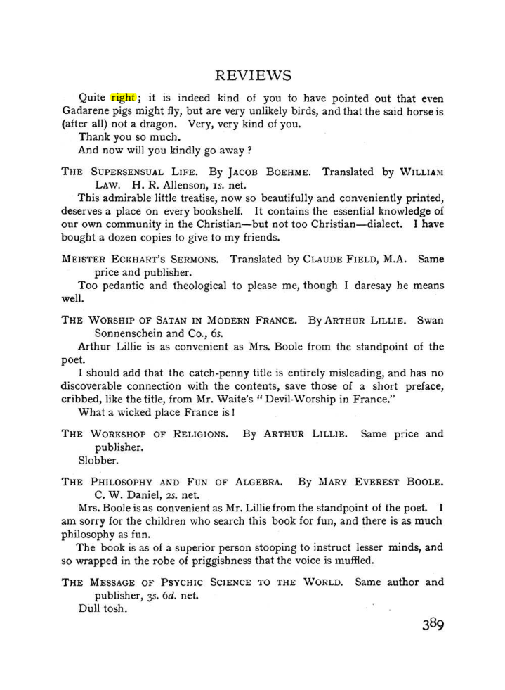 Original scan of The Equinox (Volume I, Number II), PDF page 397