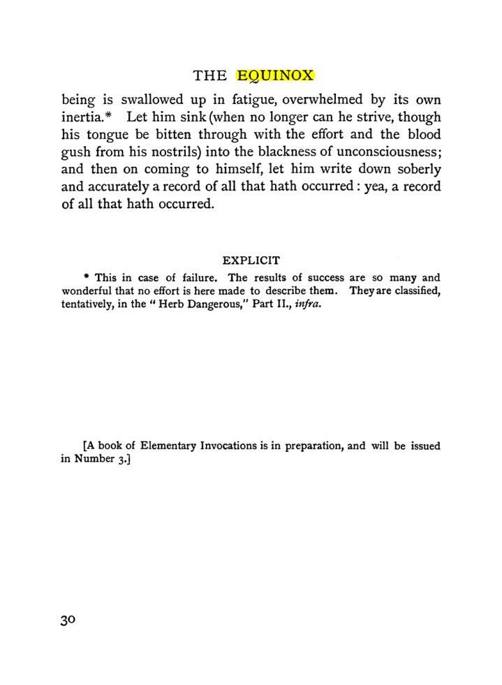 Original scan of The Equinox (Volume I, Number II), PDF page 40