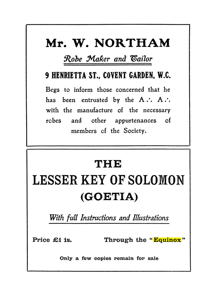 Original scan of The Equinox (Volume I, Number II), PDF page 413