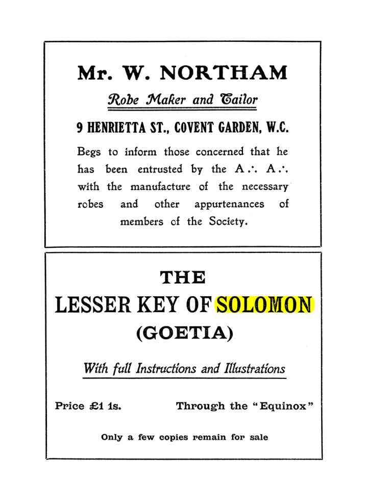 Original scan of The Equinox (Volume I, Number II), PDF page 413