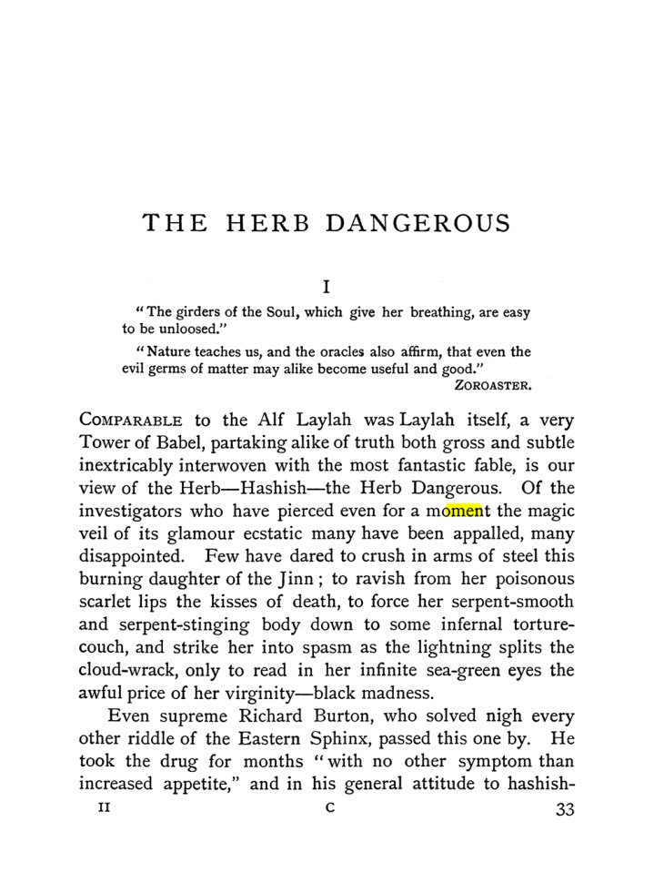 Original scan of The Equinox (Volume I, Number II), PDF page 43