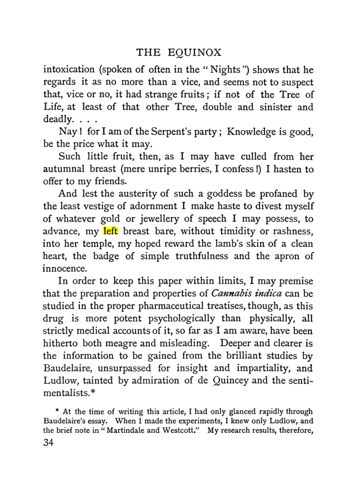 Original scan of The Equinox (Volume I, Number II), PDF page 44