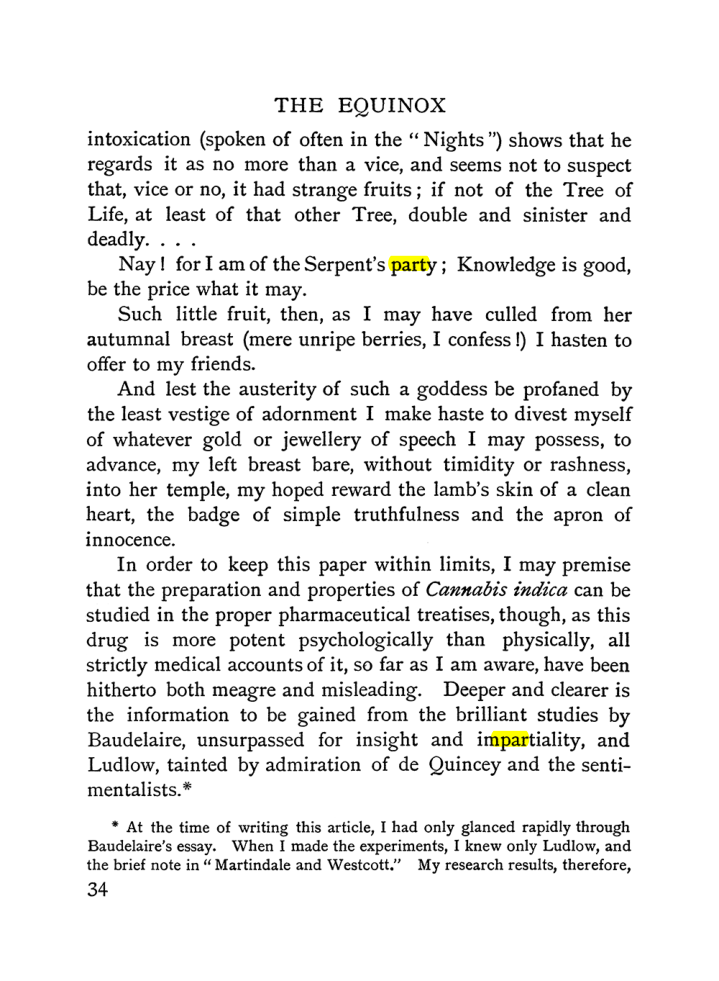 Original scan of The Equinox (Volume I, Number II), PDF page 44