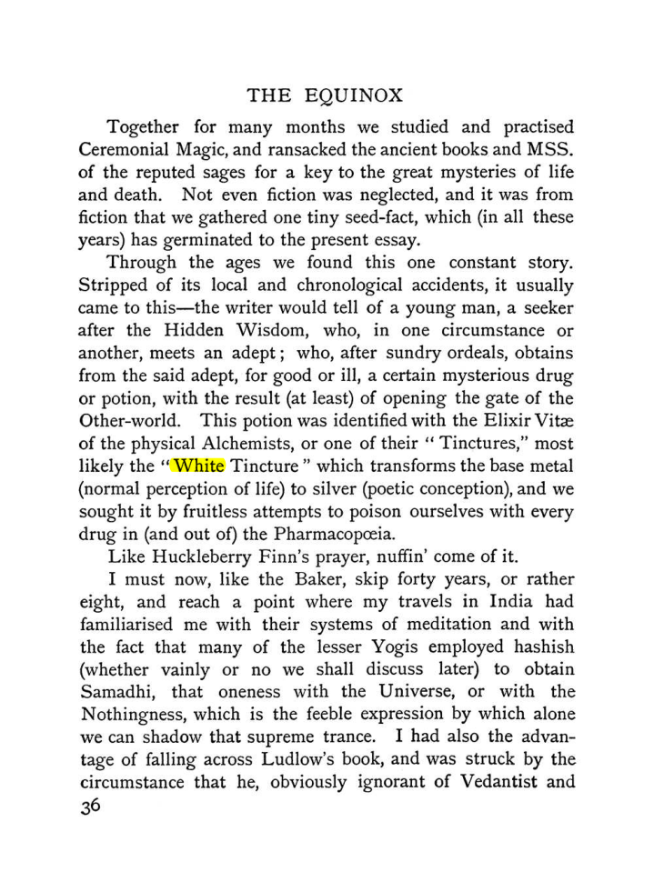 Original scan of The Equinox (Volume I, Number II), PDF page 46
