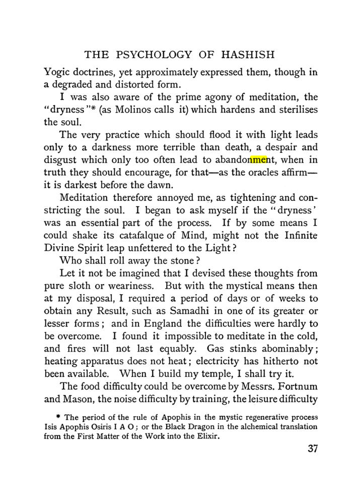 Original scan of The Equinox (Volume I, Number II), PDF page 47