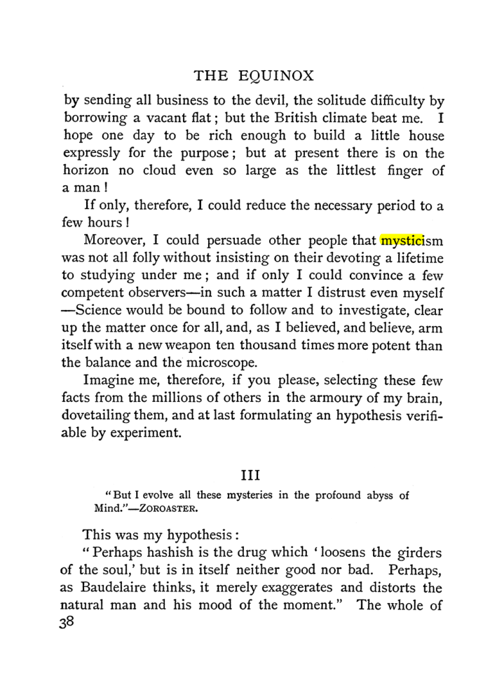Original scan of The Equinox (Volume I, Number II), PDF page 48
